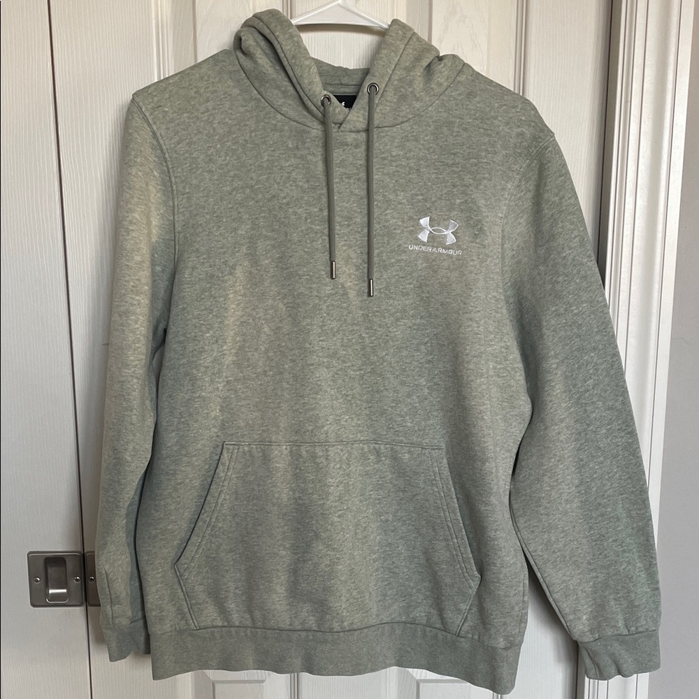 Under Armour Men's Gray/Green Hoodie